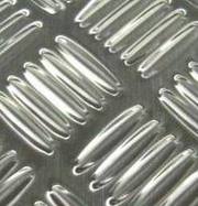Лист алюминиевый рифленый квинтет 4мм 4х1000х2000мм алюминий рифленка